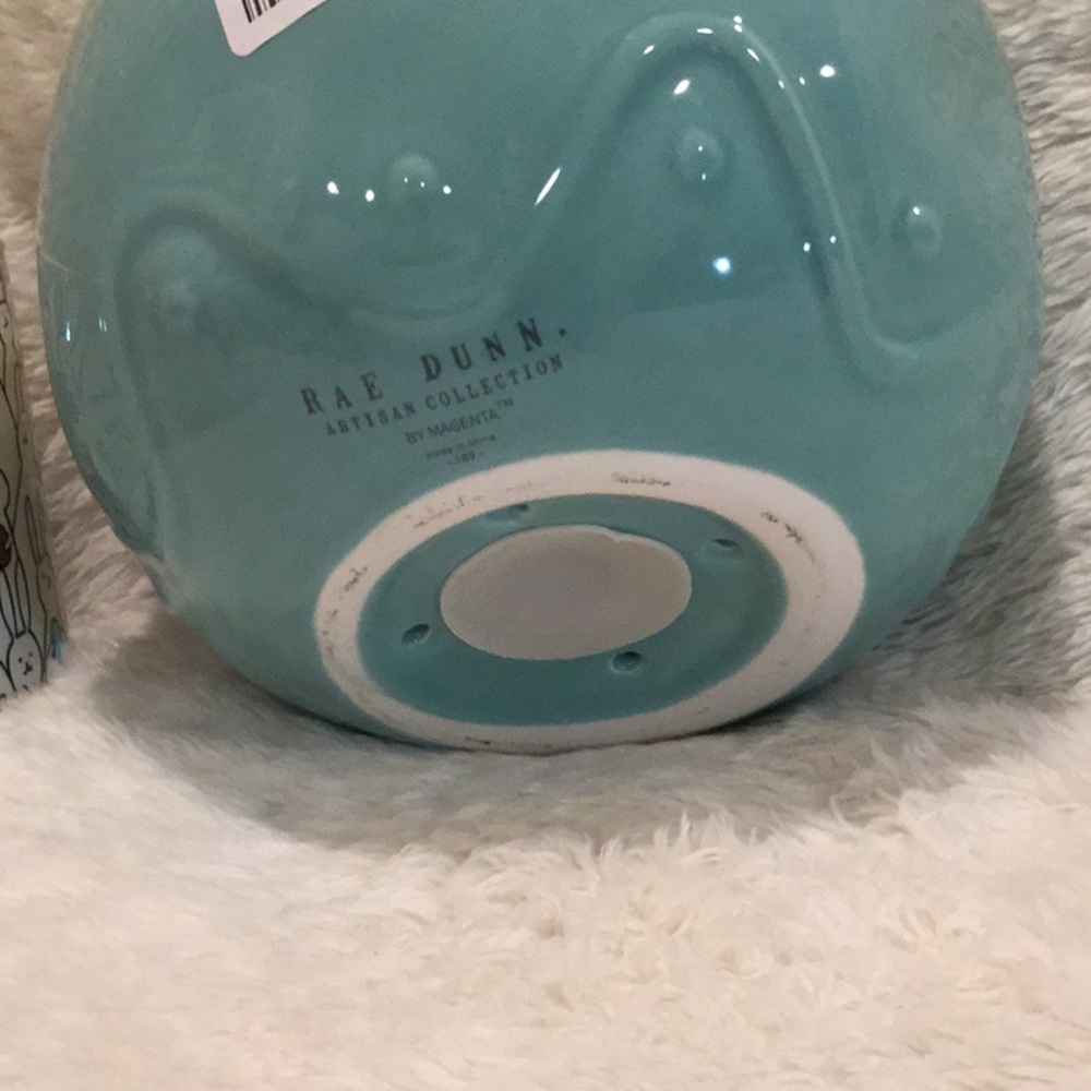 NEW Rae Dunn JELLY BEANS Birdhouse Turquoise VHTF - Picture 6 of 7